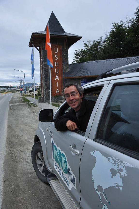 Chegando a Ushuaia, agora com a Fiona!!! (sul da Terra do Fogo, Argentina)